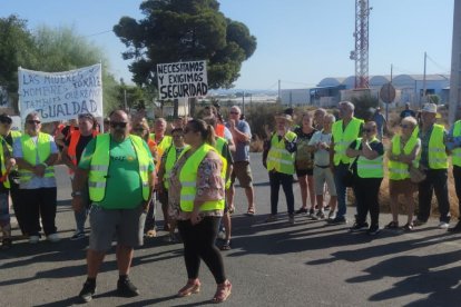 Muchísima gente durante la manifestación