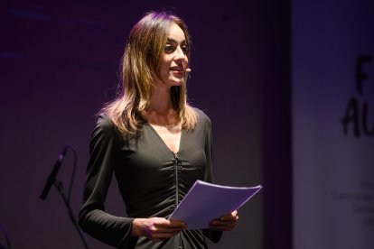 Ana Márquez, conductora de la gala.