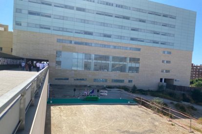 Solar donde comenzarán en unas semanas las obras.