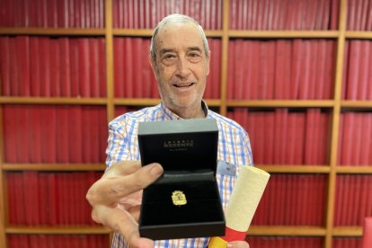 Un escudo de oro más que merecido para Ambrosio Sánchez.