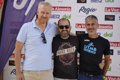 Sigis, Lorenzo y Jose en la feria del medio día desde Regio Gastrobar