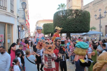 Los niños y niñas del municipio disfrutaron como nunca de este regreso de las tradiciones a sus calles.
