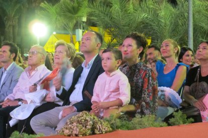 La emoción entre los familiares y el público ha sido latente.