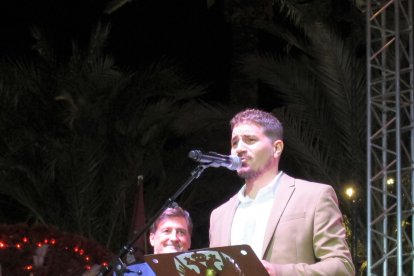 Gonzalo Moya pronunció un discurso en agradecimiento al Consistorio.