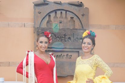 Dos flamencas espectaculares, Mari y Carolina.