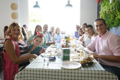 En familia para celebrar las fiestas.