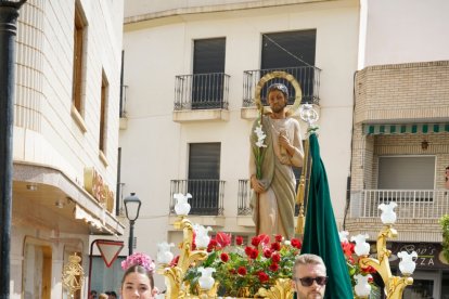 Todo un honor, caminar al lado del patrón tras dos años diferentes.