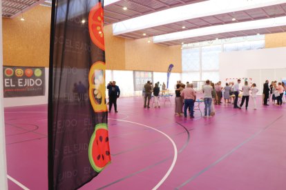 Aperitivo durante Inauguración del CUM de Matagorda.