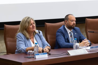 Gracia Castro junto a Ramón Herrera.