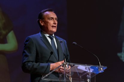 El consejero durante su intervención