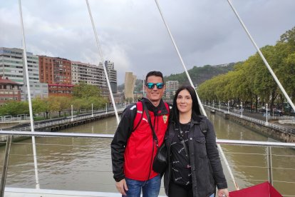 Javi López y Gema Alonso.