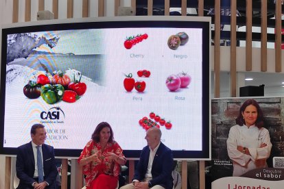 Samantha Vallejo-Nágera, de Masterchef, en la presentación de Casi.