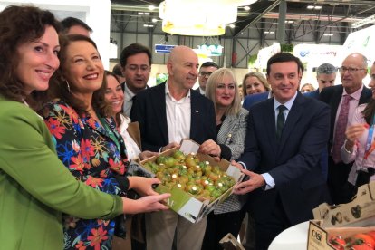 María Vázquez, Carmen Crespo, Javier Aureliano García y Aránzazu Martín.