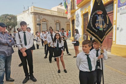 Miembros de la Banda Municipal.