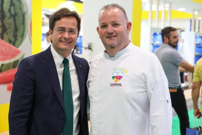 Visita de Francisco Góngora, alcalde de El Ejido, a Coexphal.