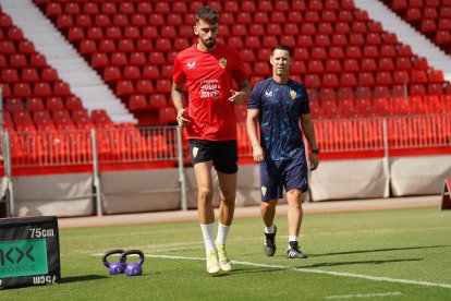 Centelles sigue entrenando al margen con Cid Andrade.