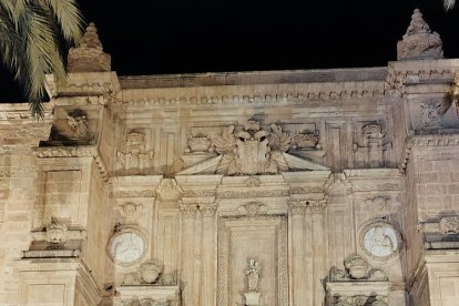 El Resucitado, antes de entrar en la Catedral.