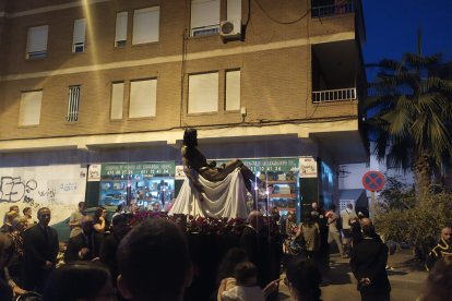 Recorrido del Cristo de la Caridad por el barrio de El Quemadero.