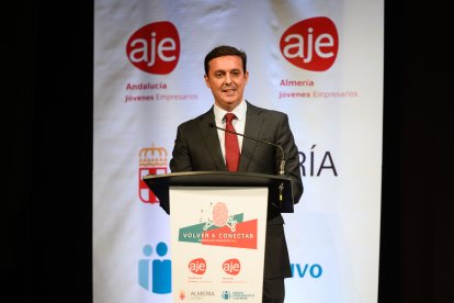 Javier Aureliano García, presidente de la Diputación Provincial.