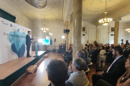 Ramón Fernández-Pacheco durante su intervención.