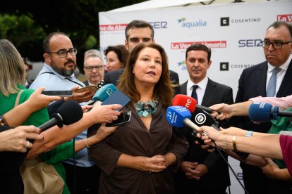 Carmen Crespo, consejera de Agricultura y Pesca de la Junta de Andalucía.