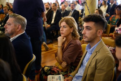 Paola Laynez, Jesús Luque y Diego Cruz, concejales del Ayuntamiento de Almería.