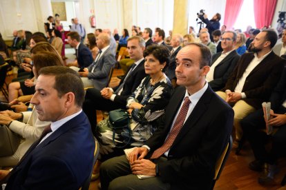 Manuel de la Torre, Carmen Navarro y Amós García, delegados de la Junta de Andalucía.