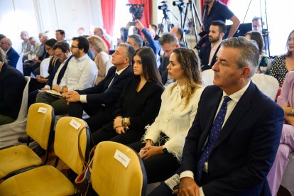 Hubo representación de empresarios almerienses como Rafael Úbeda, de Aceite Castillo de Tabernas, o Alejandra Abad, de Muebles Mago.