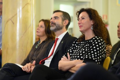 Carmen Crespo, Ramón Fernández-Pacheco y María Vázquez.
