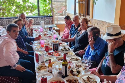 Miguel Galindo, Pepe Sorroche, El Niño de las Cuevas y Lola de Quero.