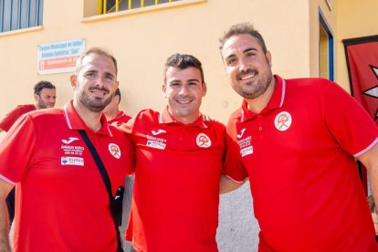 Miembros de la Venta del Pobre, organizadores del torneo.