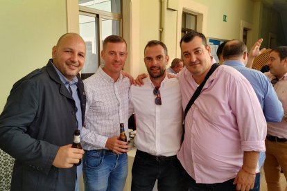 José Mario Sánchez, Emilio Molina, Jesús Ruiz y Francisco Ruiz.