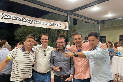 Alfredo Lozano, Esteban Fernández Membrive, Evaristo Martínez, David López Gutiérrez y Antonio Segura.