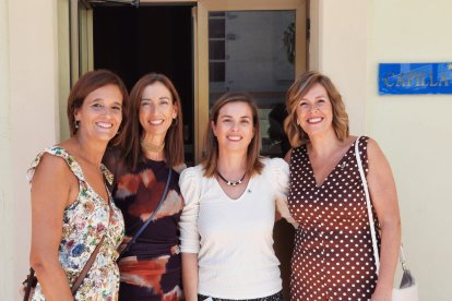 Yolanda García-Polo, Consuelo Sicilia Cutillas, Patricia Sicilia Mármol y Marisa Alonso.