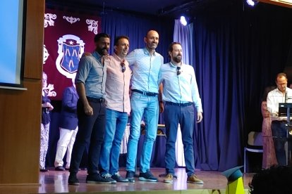 Federico Landín, David López Gutiérrez, Carlos David López-Torrero y Germán Juárez.