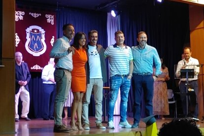 Antonio Magaña, Dorita Martín, Fernando Martín Quirantes, Alfredo Lozano y Diego J. Martín Gómez-Coronado.