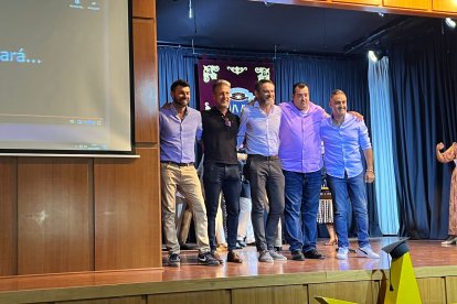 Luis Torres, Josué Vizcaíno, Francisco Vique, Francisco Ruiz y Chema García de la Mora.