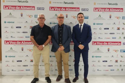 José Antonio García, Julio Pérez y Ricardo Céspedes.