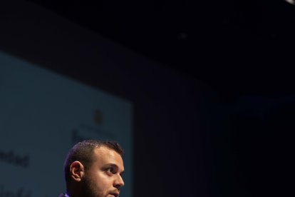 Banda Sinfónica de El Ejido, Premio Sociedad, durante su intervención.