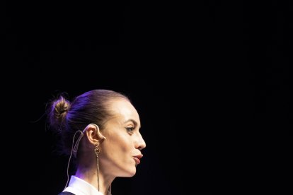 Ana Márquez, conductora de la gala.