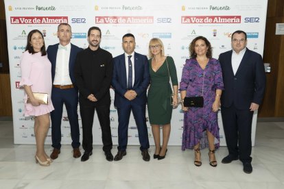 Familiares de los componentes del Coro Pedro Mena de Adra.