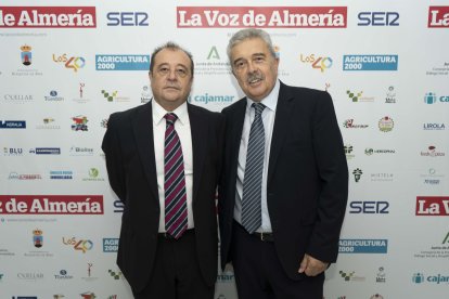 Eugenio Peralta, abogado, y Juan Fernández, consejero delegado de La Voz.