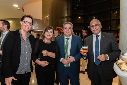 Maribel Pedrero, Paqui Rueda, Isidro Ferrio y Juan José Ibañez, del Ayuntamiento de Adra.