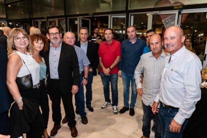 Miembros de la Cooperativa Cabasc, de Balanegra, que fue galardonada con el premio Economía.