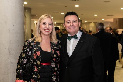 José Antonio Buendía, concejal de VOX El Ejido, y Cristina Campoy Crespo.