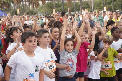 Salida de una de las pruebas infantiles