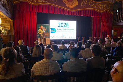 David Baños presentó el acto.