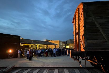 El tren, protagonista en Tabernas.