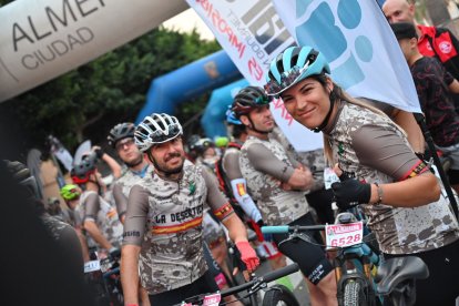 Nervios y ganas antes de la salida.