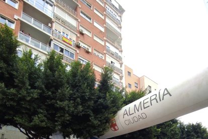 Salida de los marchadores que han participado en la cuarta edición de La Desértica.